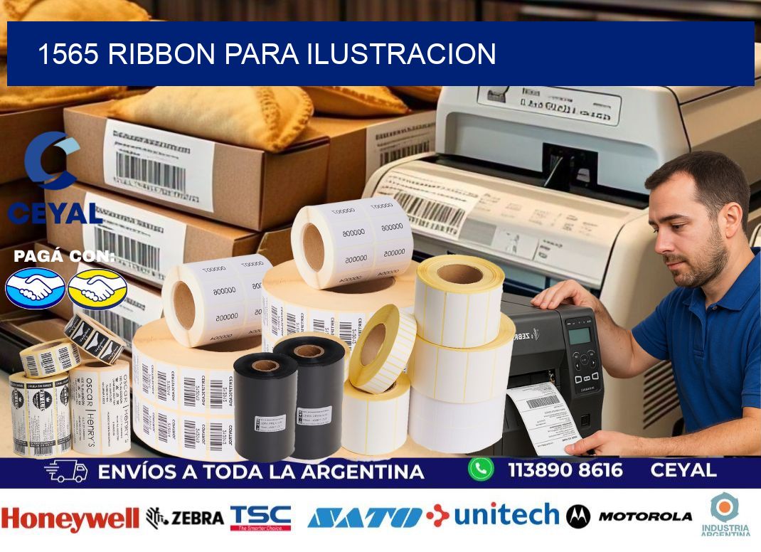 1565 ribbon para ilustracion