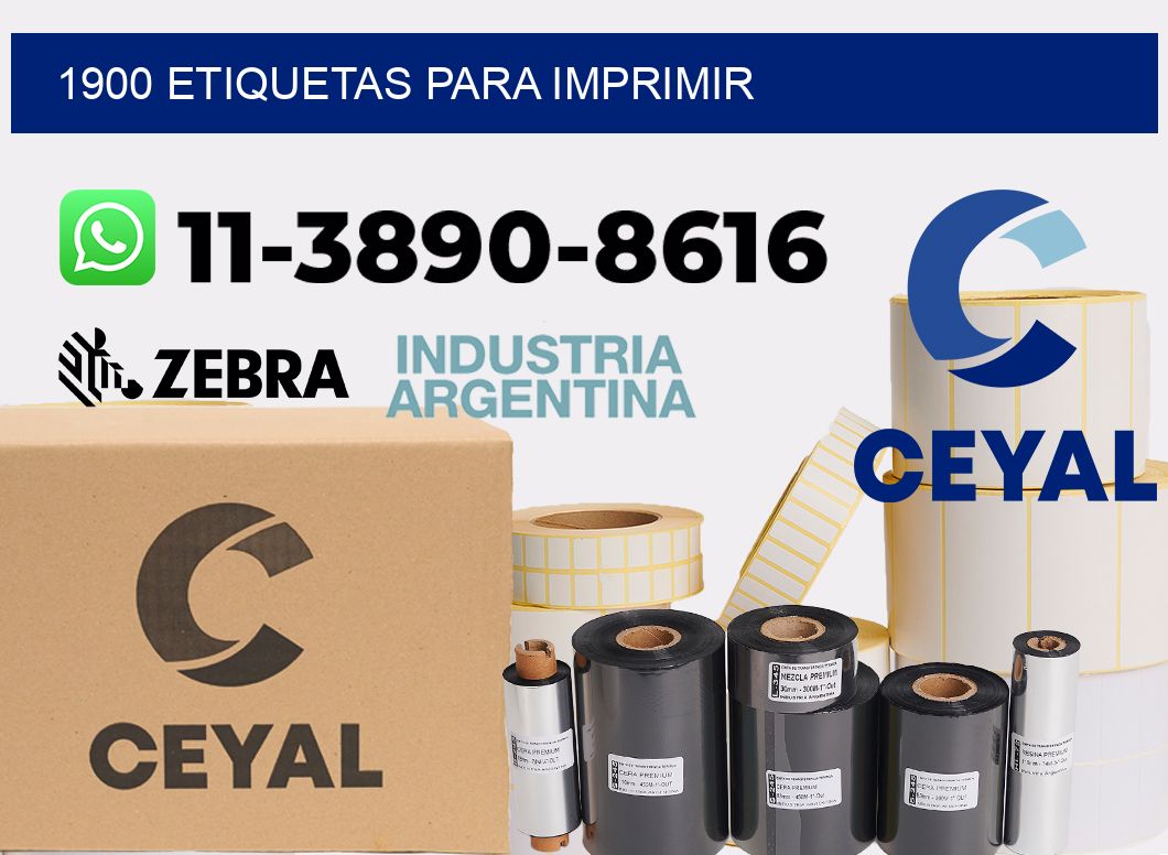 1900 etiquetas para imprimir