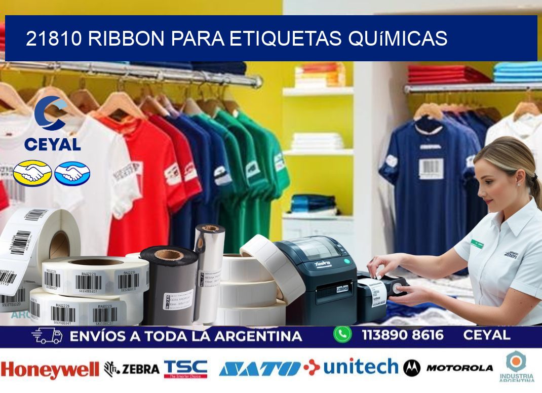 21810 ribbon para etiquetas químicas