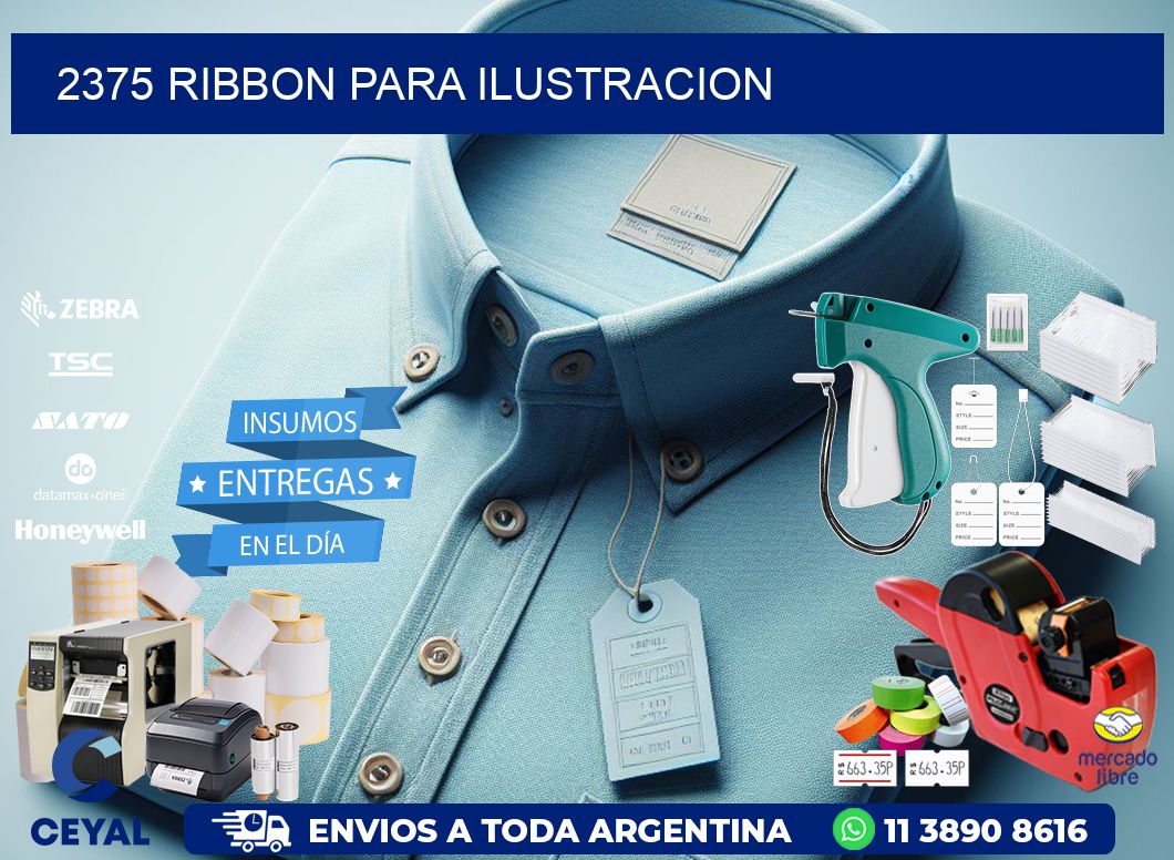 2375 ribbon para ilustracion
