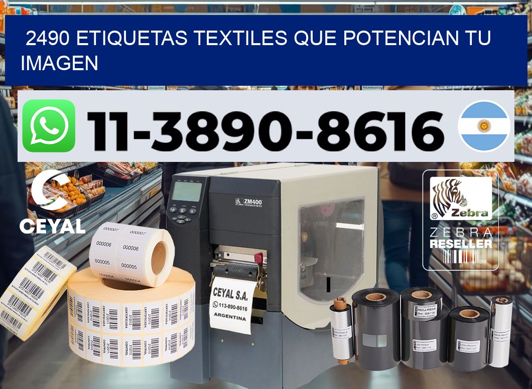 2490 Etiquetas textiles que potencian tu imagen