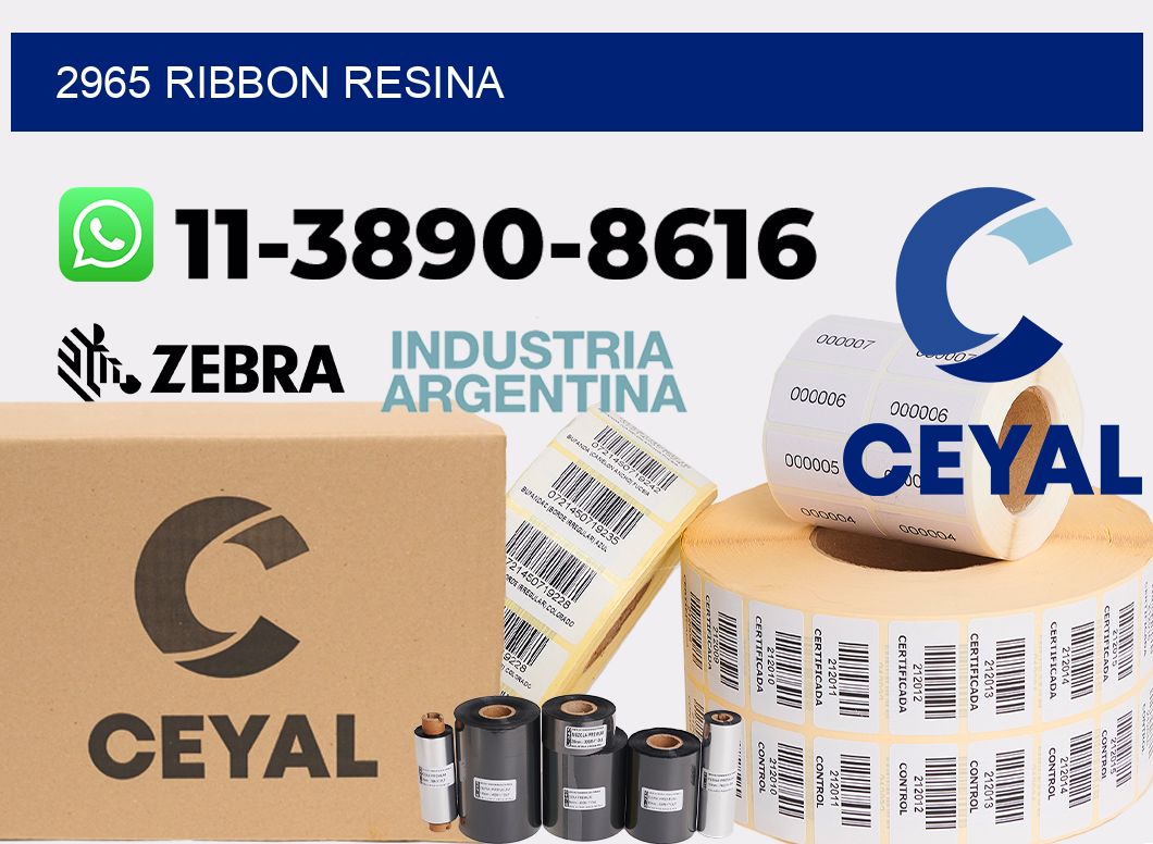 2965 ribbon resina
