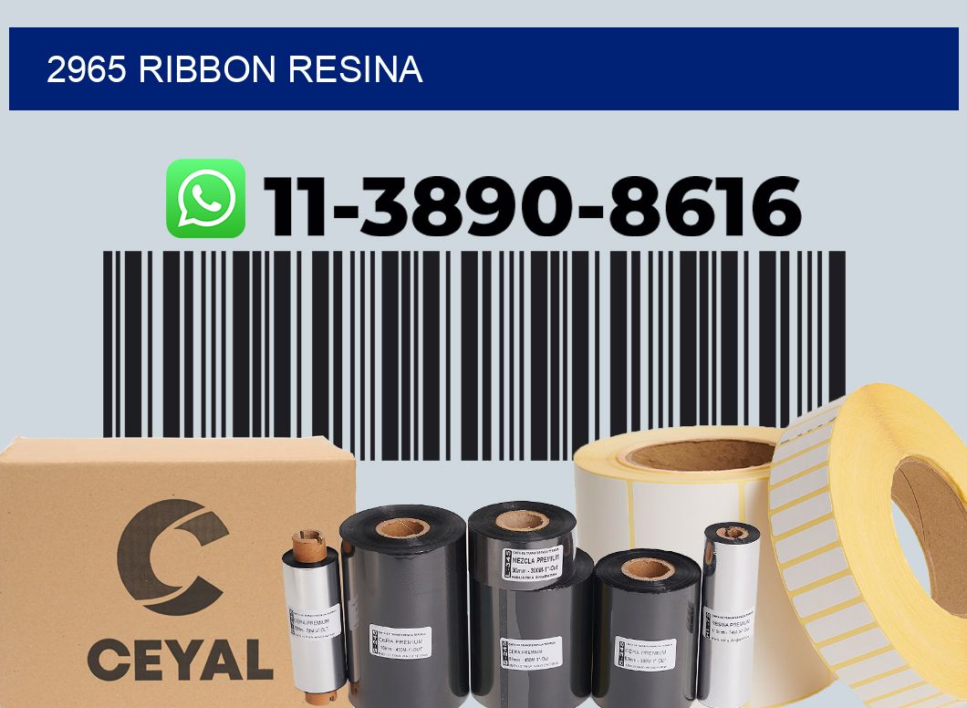 2965 ribbon resina
