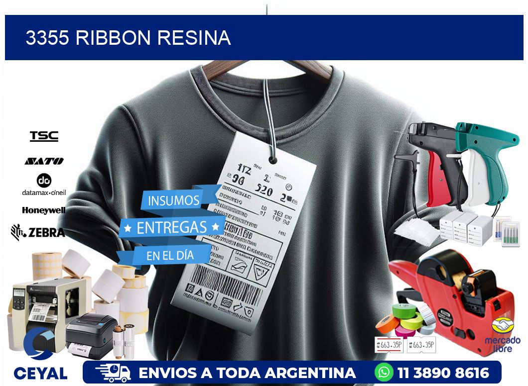 3355 ribbon resina