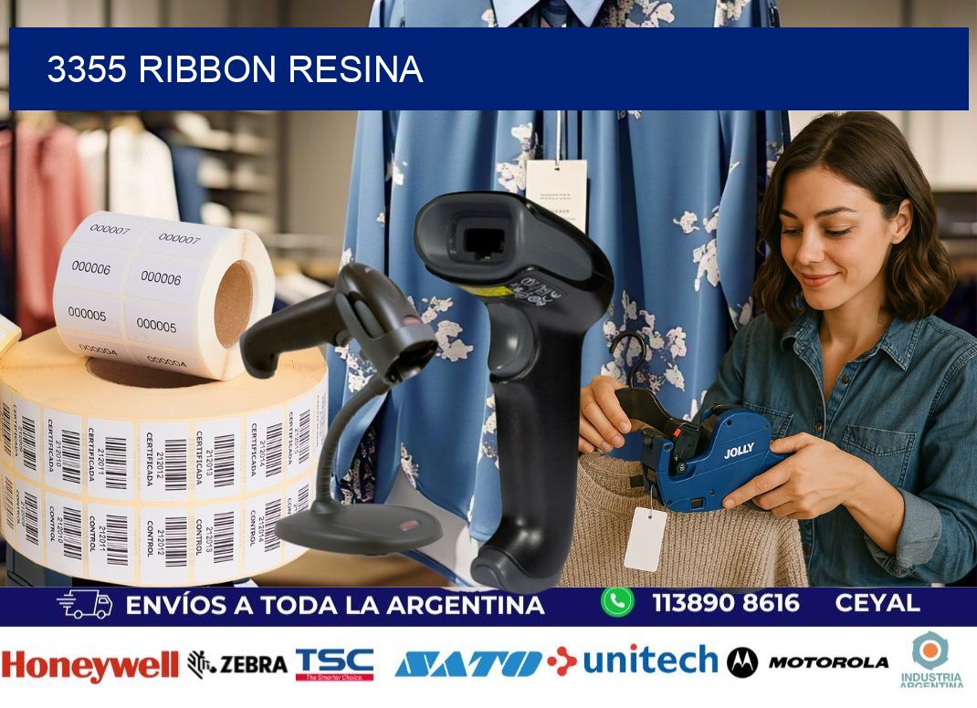 3355 ribbon resina