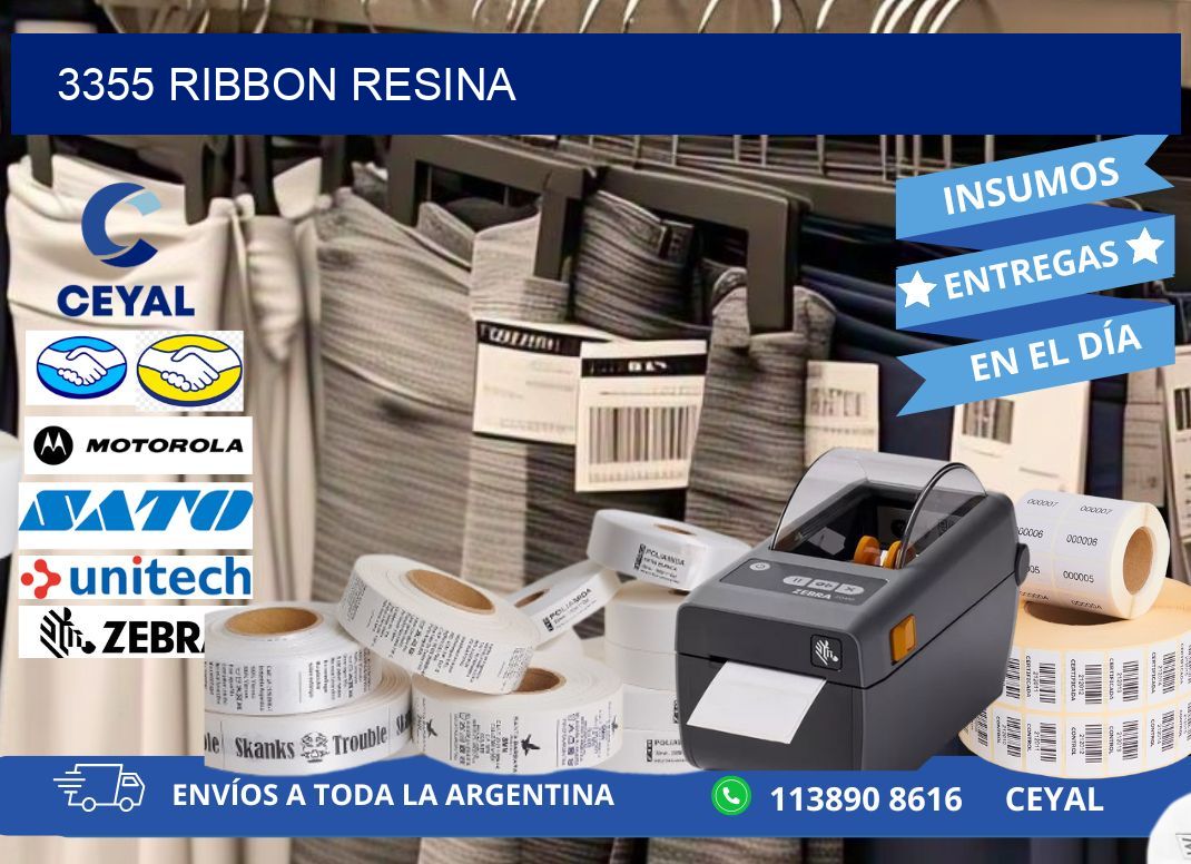 3355 ribbon resina