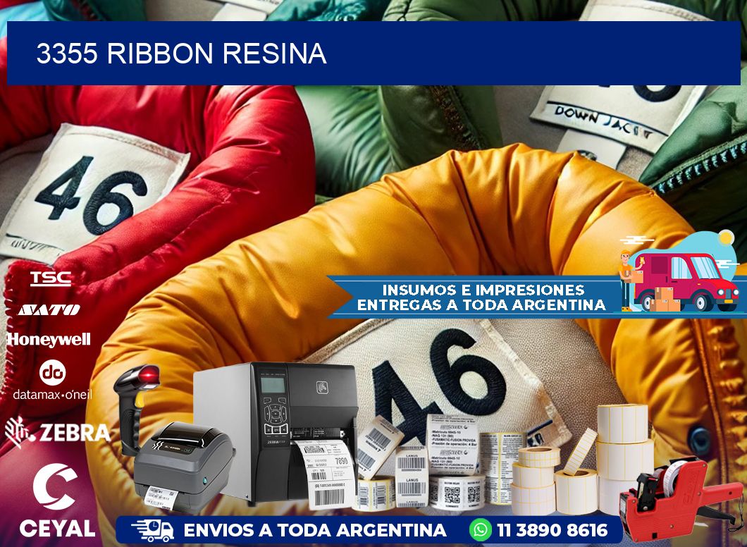 3355 ribbon resina