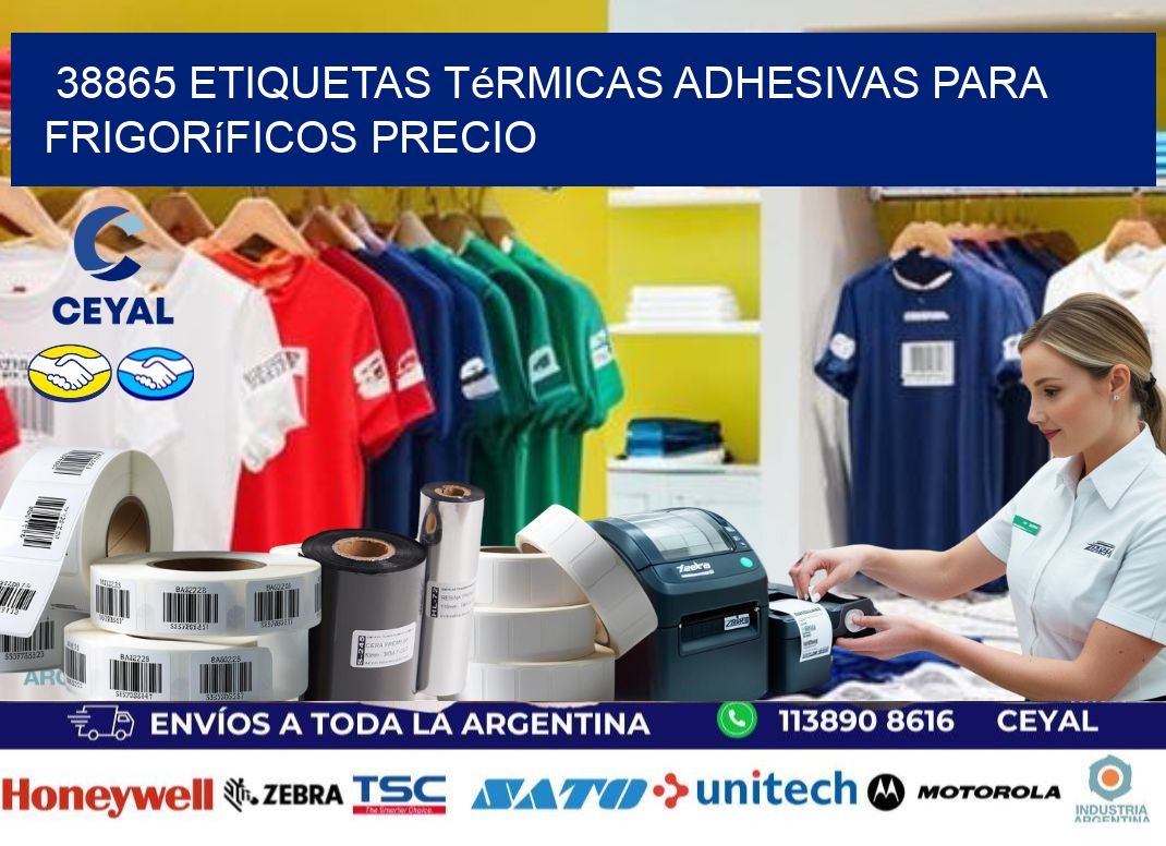 38865 etiquetas térmicas adhesivas para frigoríficos precio