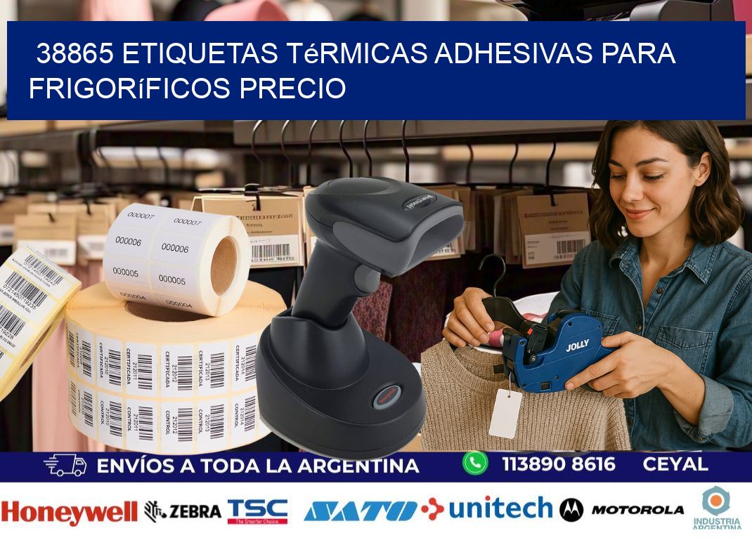 38865 etiquetas térmicas adhesivas para frigoríficos precio