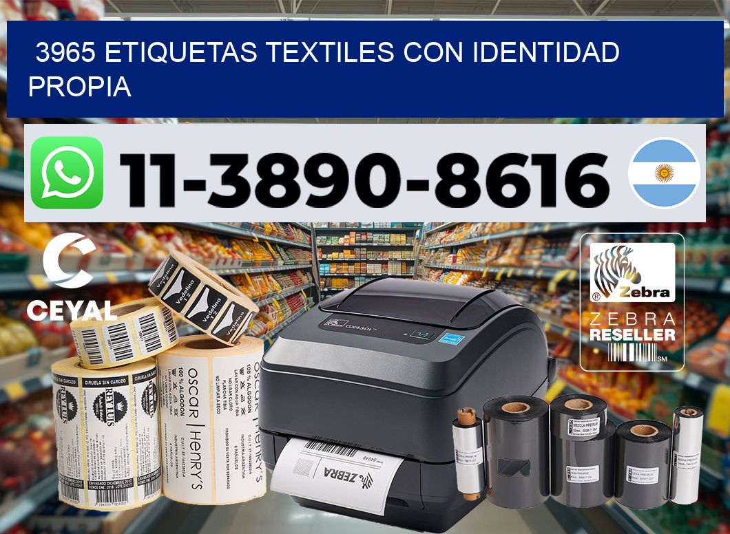 3965 Etiquetas textiles con identidad propia
