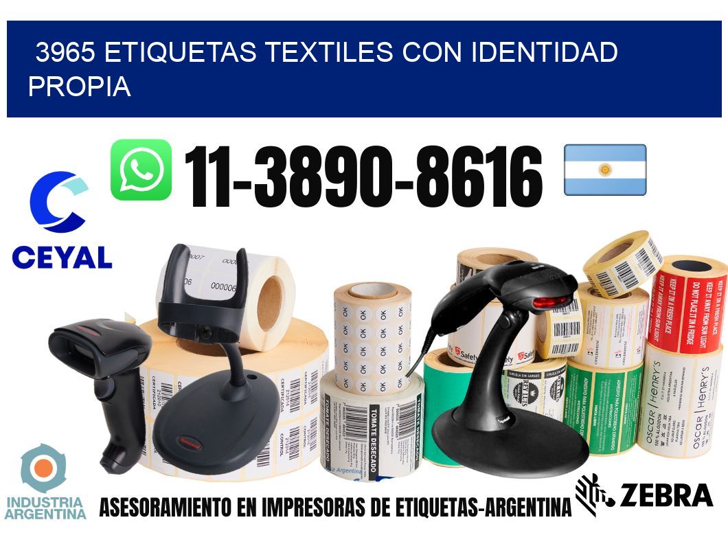 3965 Etiquetas textiles con identidad propia