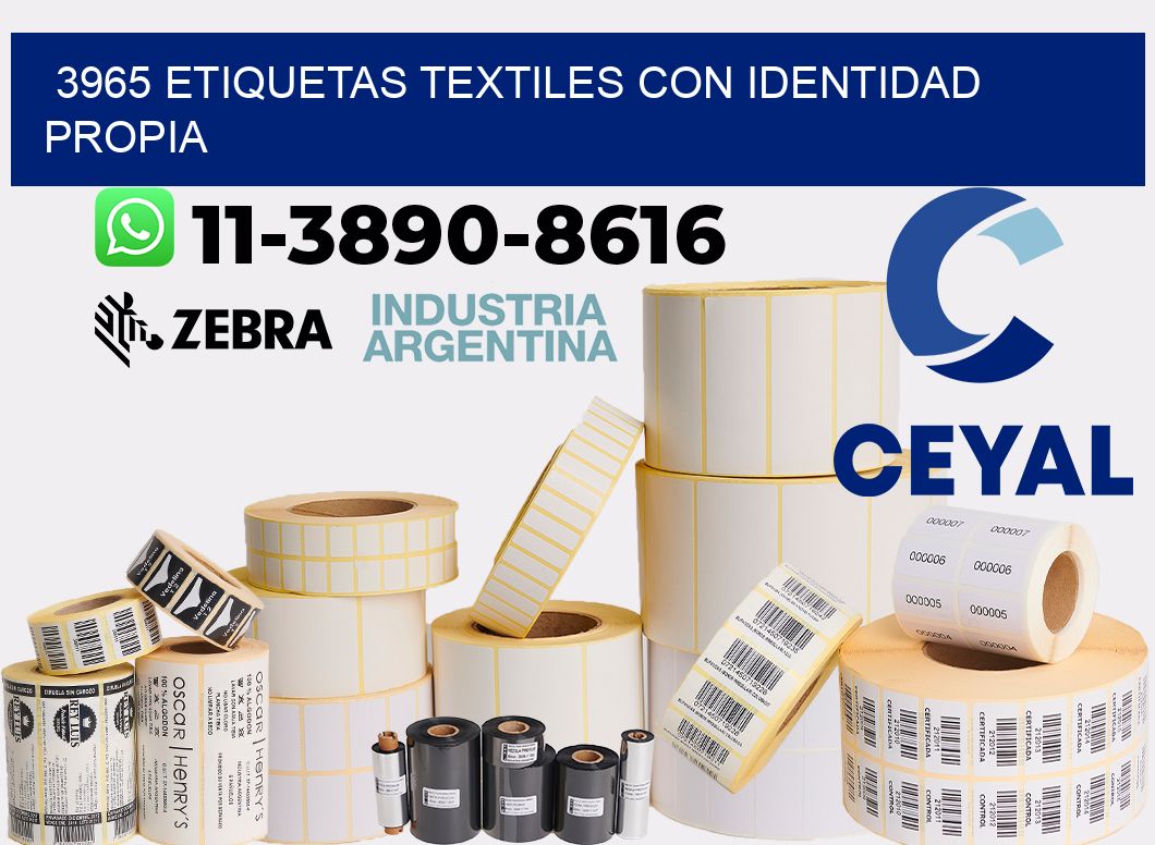 3965 Etiquetas textiles con identidad propia