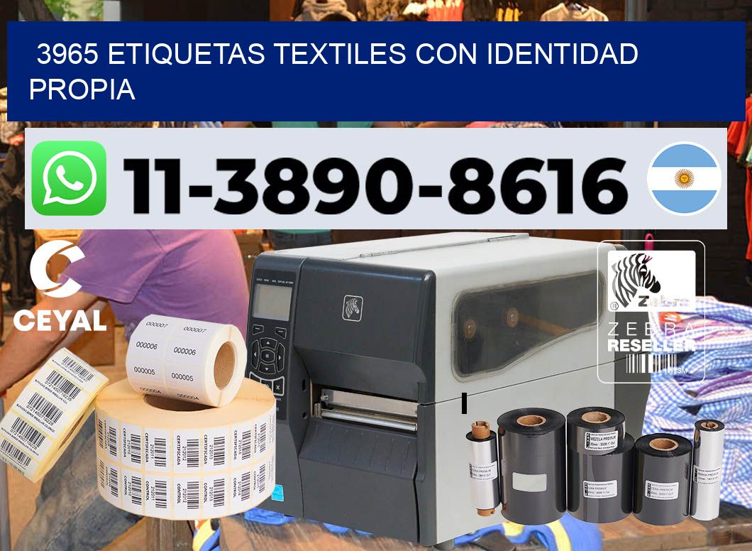 3965 Etiquetas textiles con identidad propia