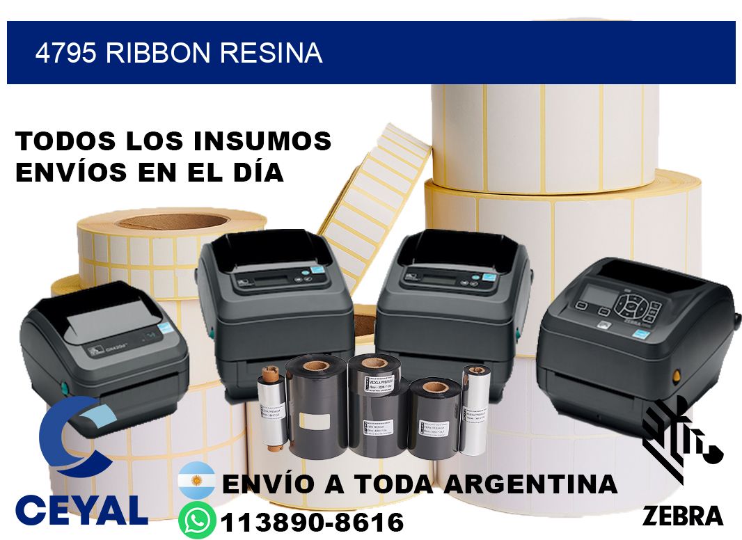 4795 ribbon resina