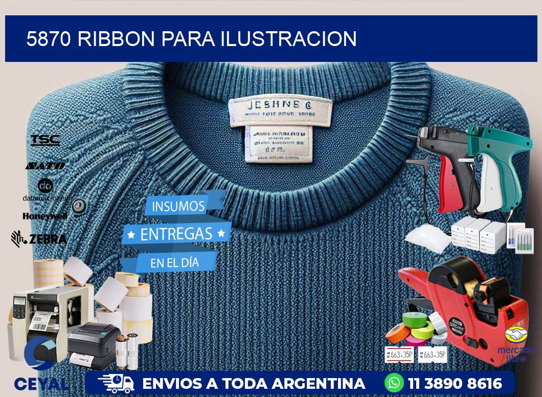 5870 ribbon para ilustracion