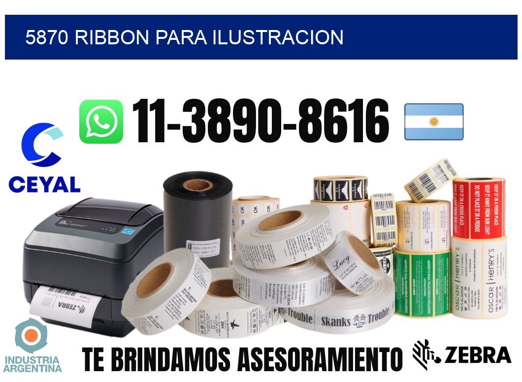 5870 ribbon para ilustracion