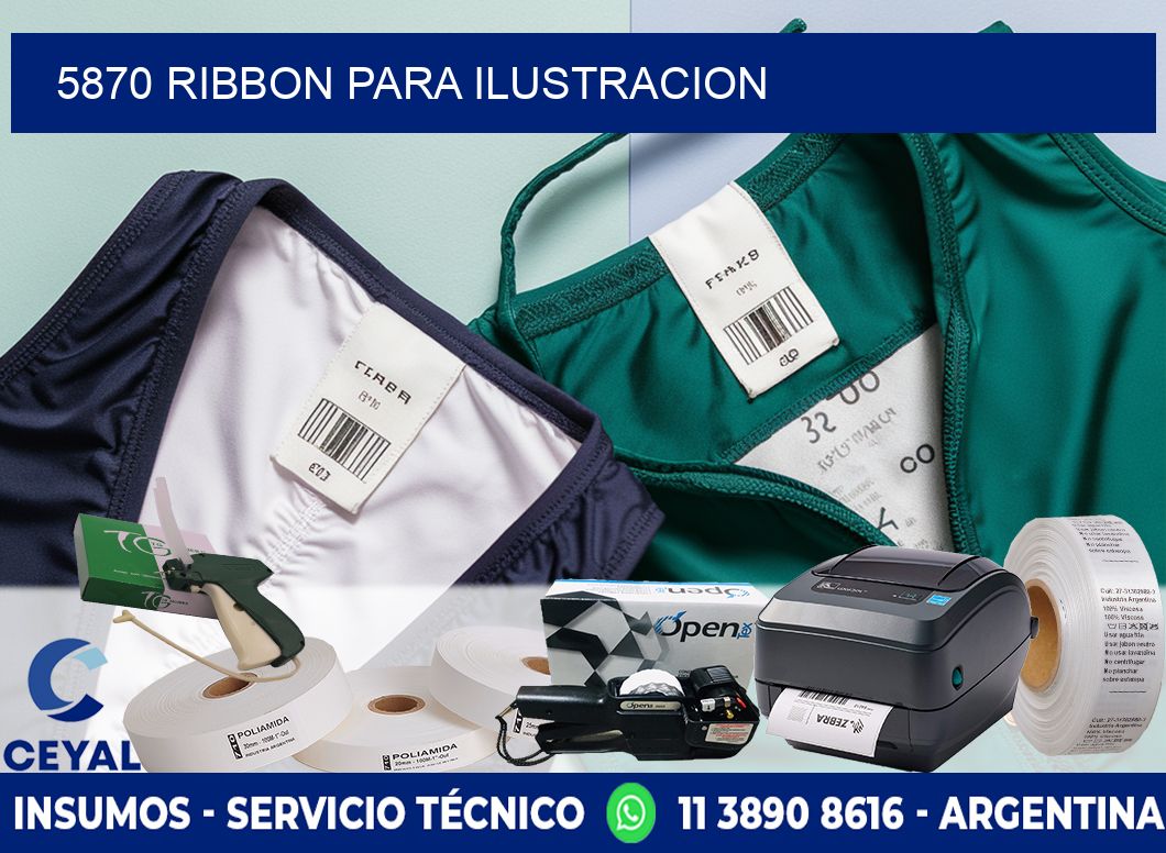 5870 ribbon para ilustracion
