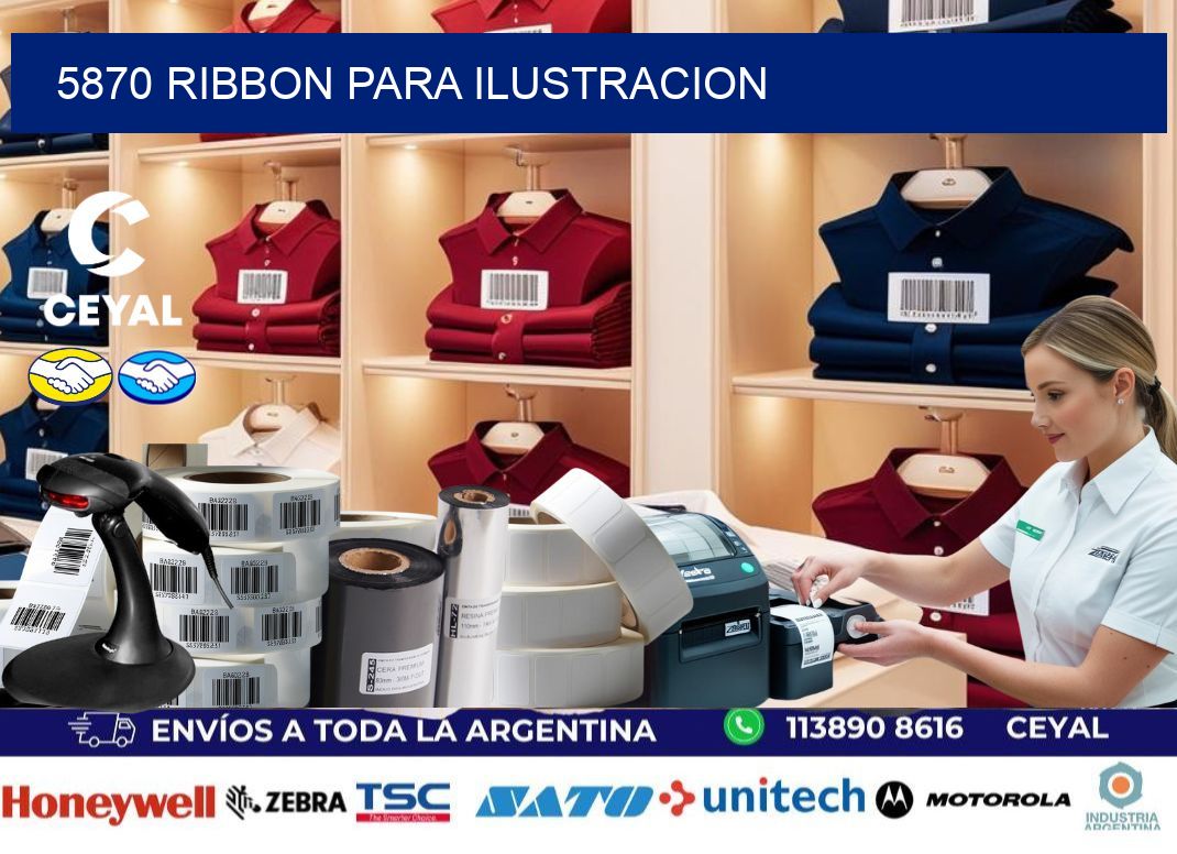 5870 ribbon para ilustracion