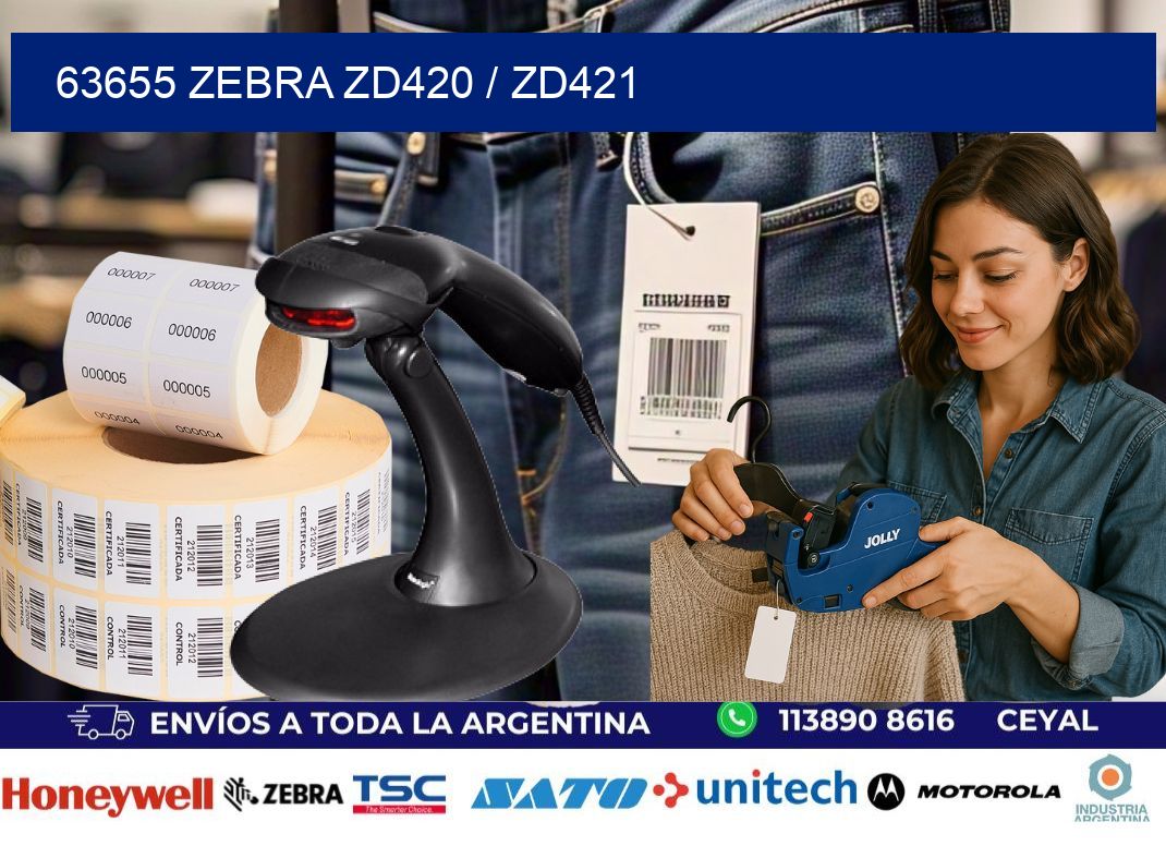 63655 Zebra ZD420 / ZD421
