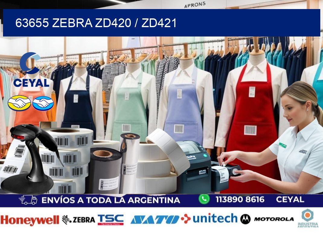 63655 Zebra ZD420 / ZD421