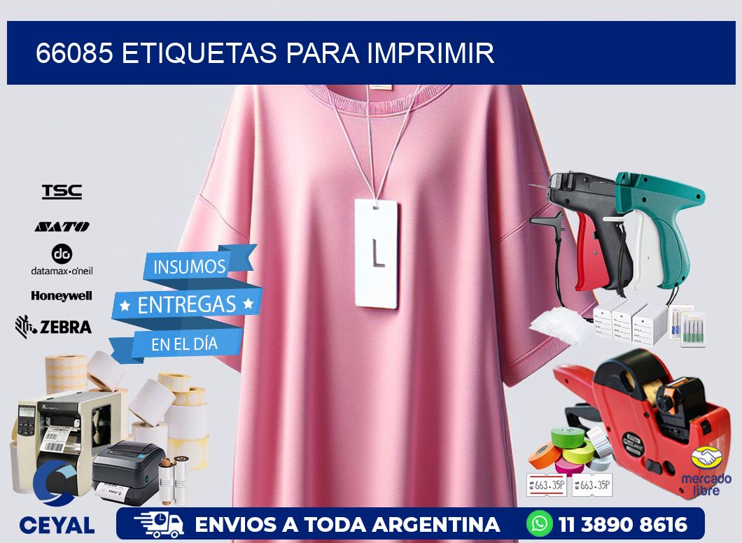 66085 etiquetas para imprimir