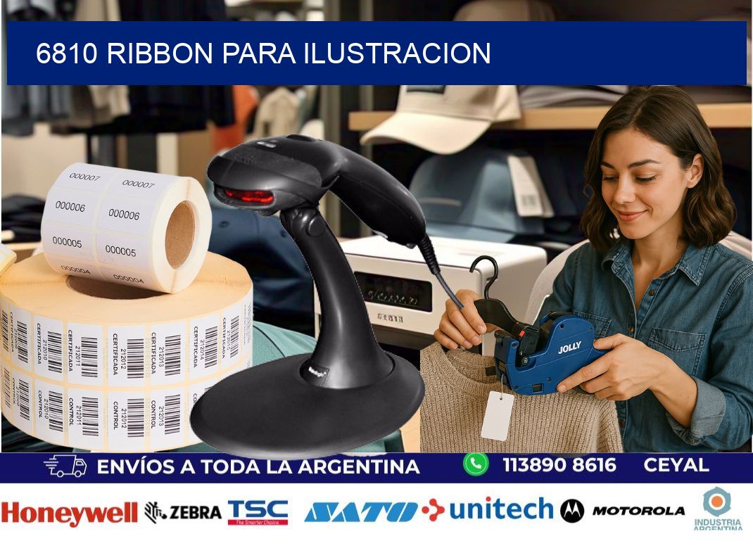 6810 ribbon para ilustracion