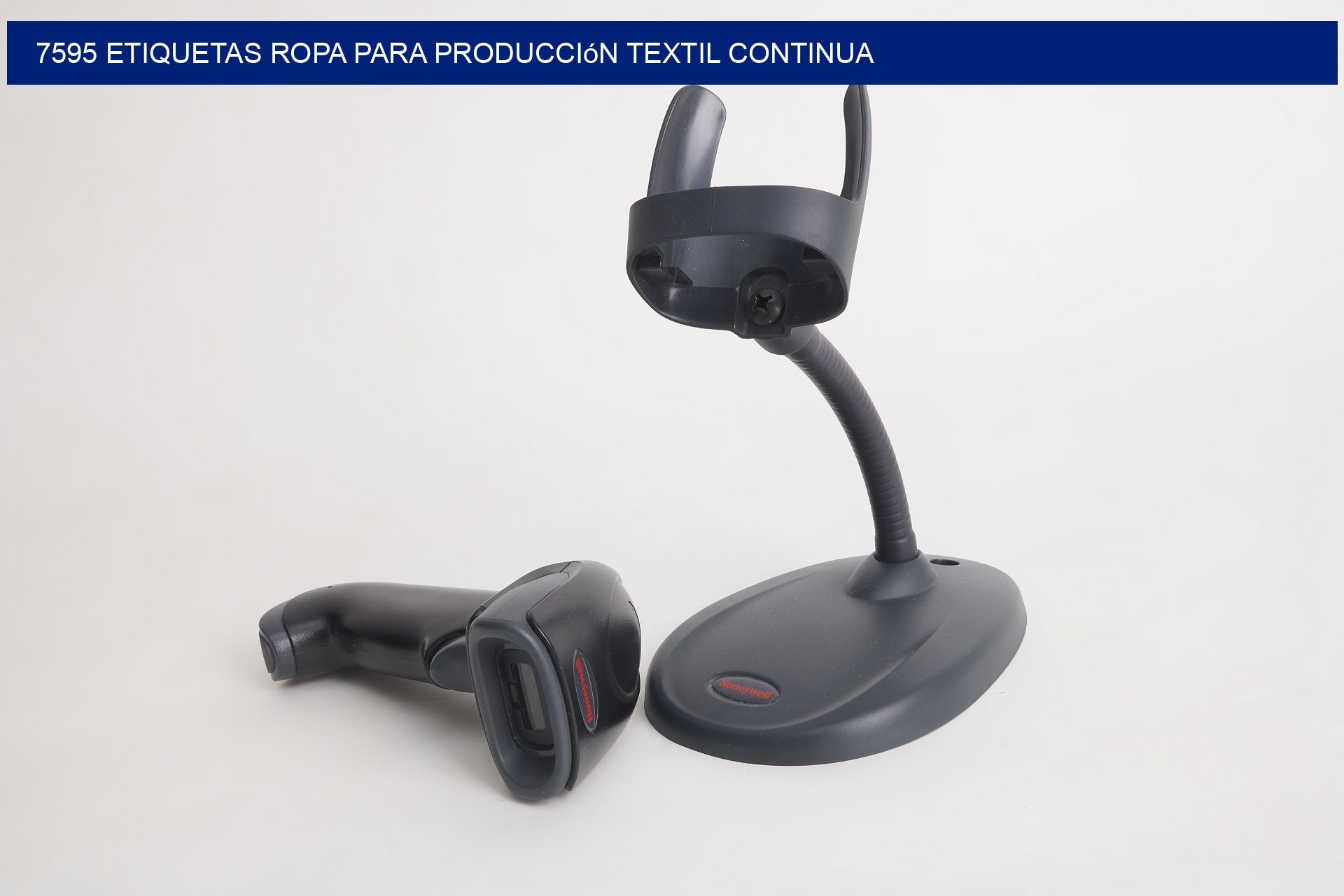 7595 Etiquetas ropa para producción textil continua