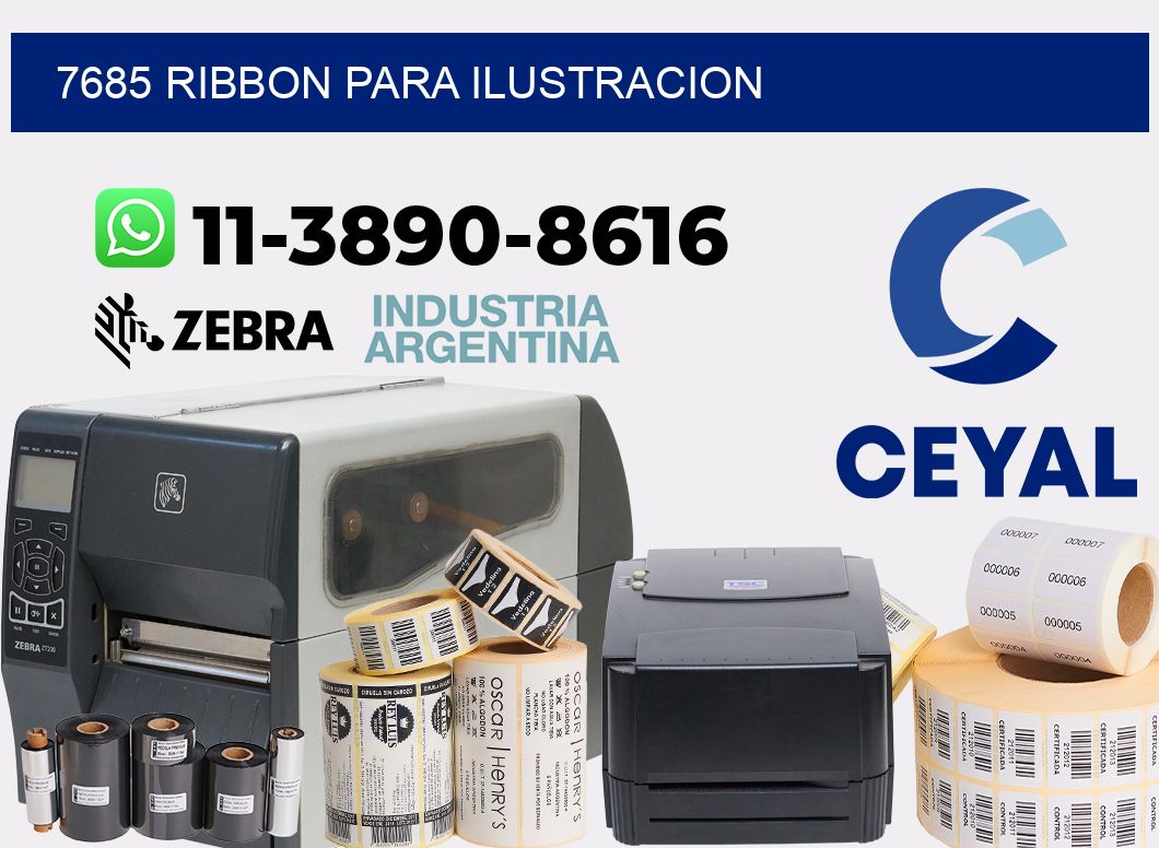 7685 ribbon para ilustracion