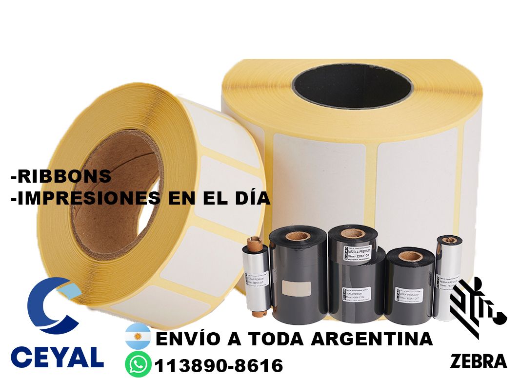 85240 ribbon para etiquetas zd230