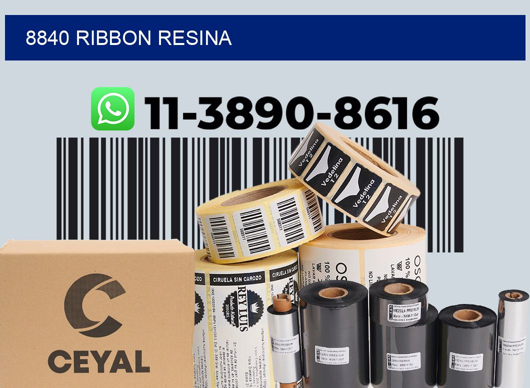 8840 ribbon resina