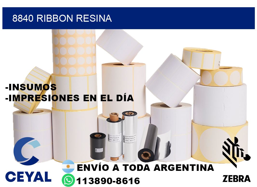 8840 ribbon resina