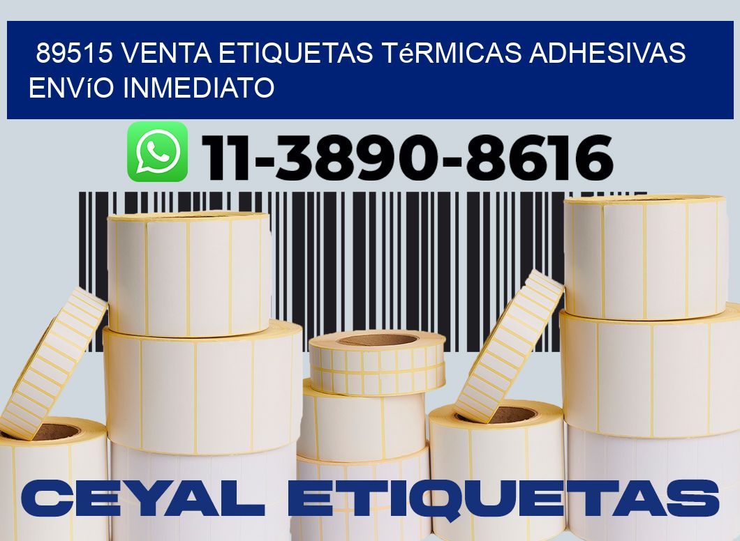 89515 venta etiquetas térmicas adhesivas envío inmediato
