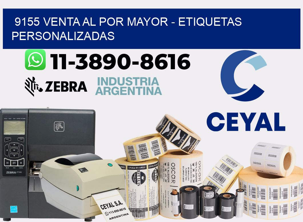 9155 Venta al Por Mayor - Etiquetas Personalizadas