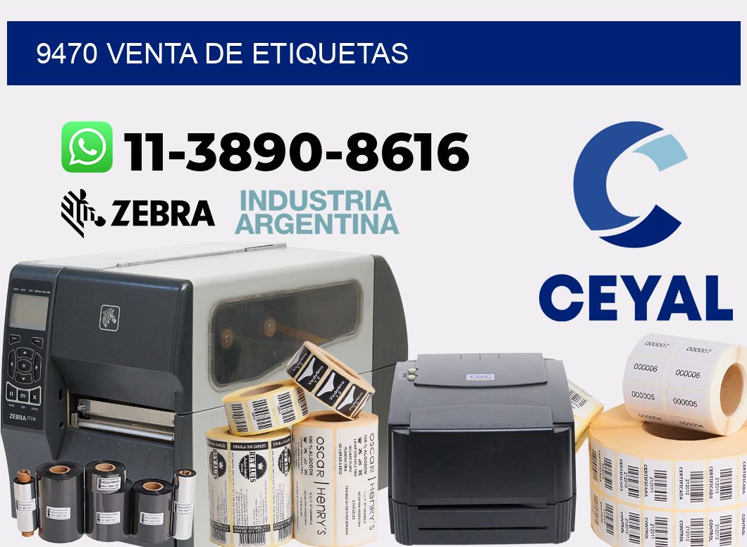 9470 venta de etiquetas