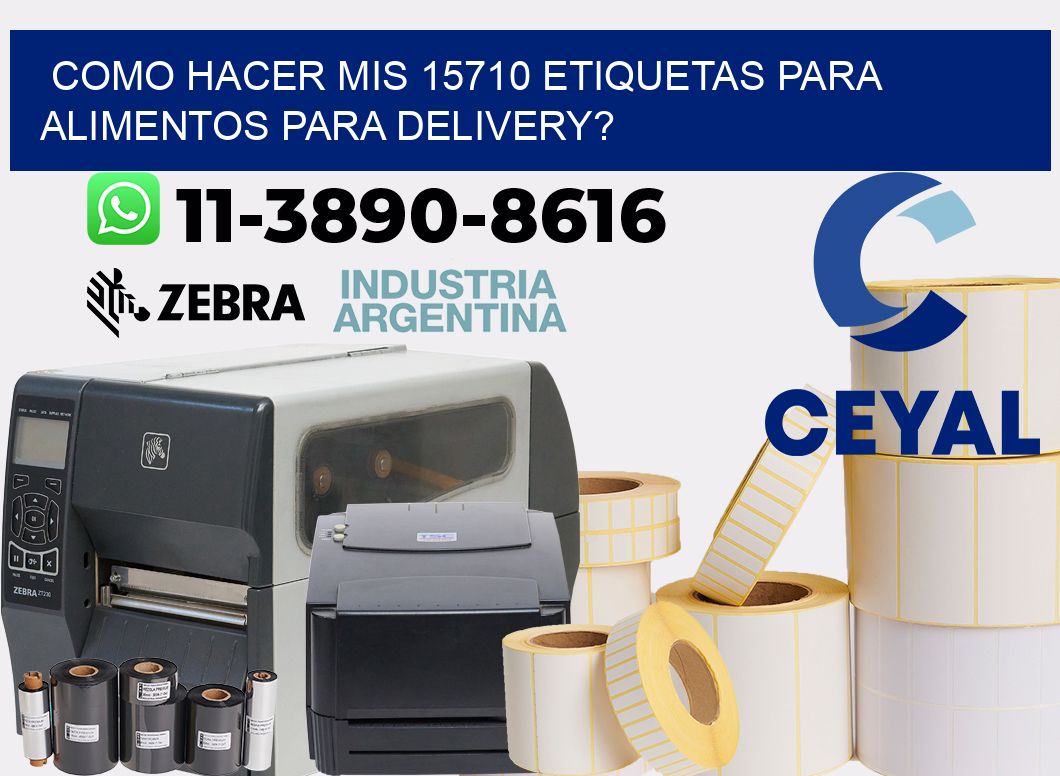 como hacer mis 15710 etiquetas para alimentos para delivery?