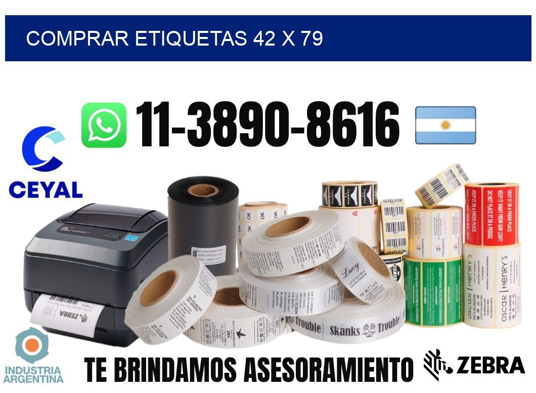 comprar etiquetas 42 x 79