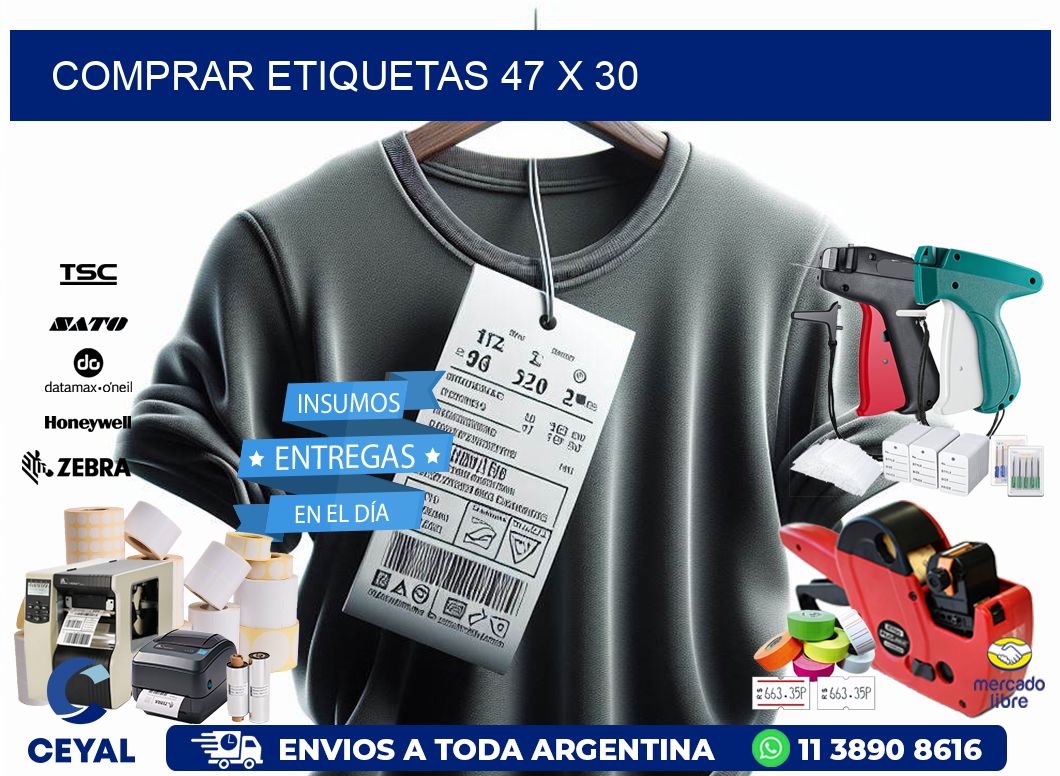 comprar etiquetas 47 x 30