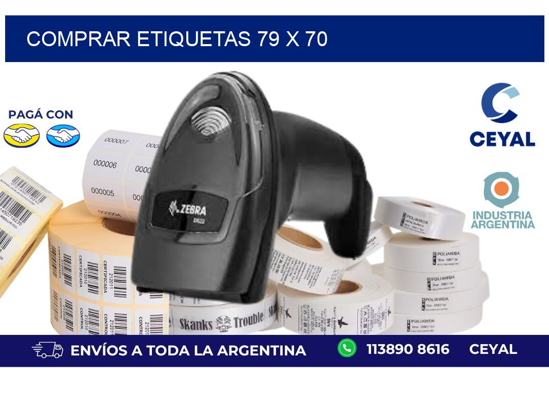 comprar etiquetas 79 x 70