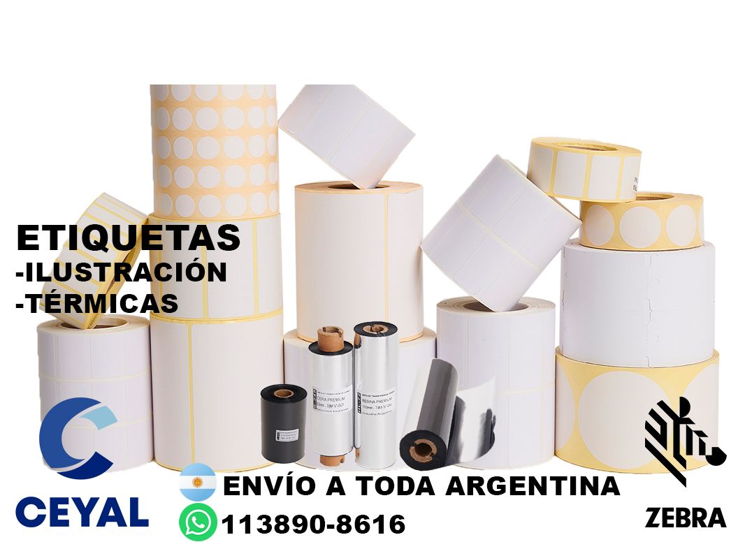 etiquetas 31 x 72 códigos de barras