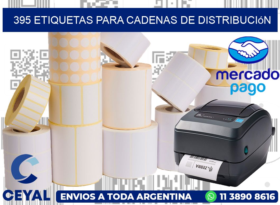 395 Etiquetas para cadenas de distribución