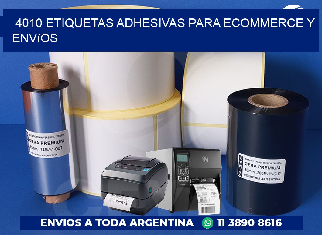 4010 Etiquetas adhesivas para ecommerce y envíos