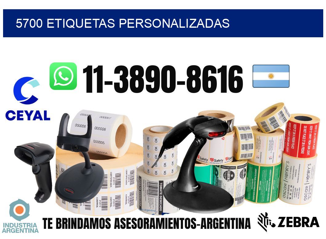 5700 etiquetas personalizadas