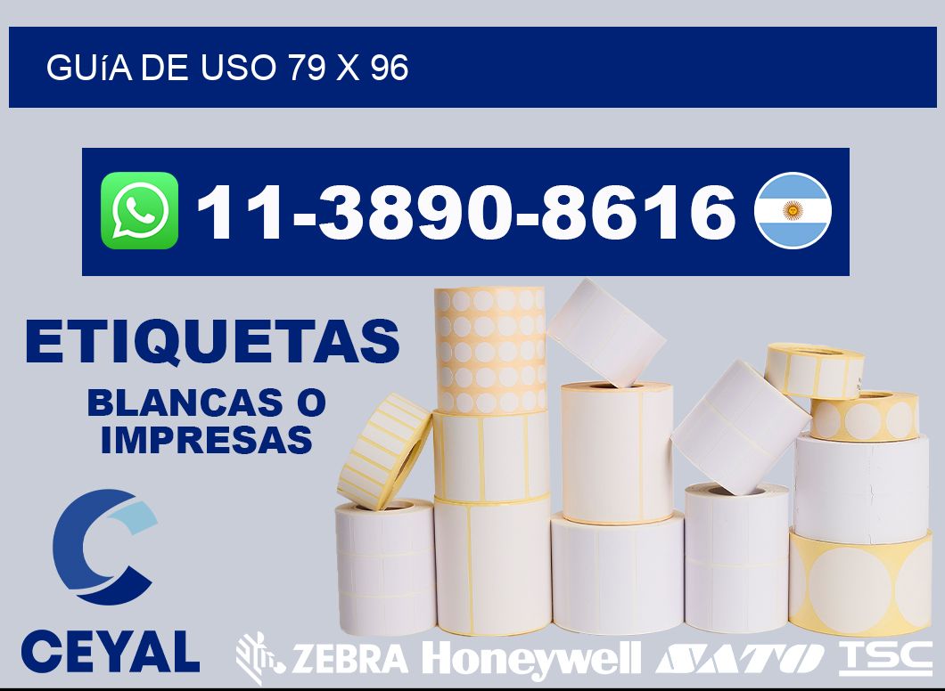 Guía de uso 79 x 96