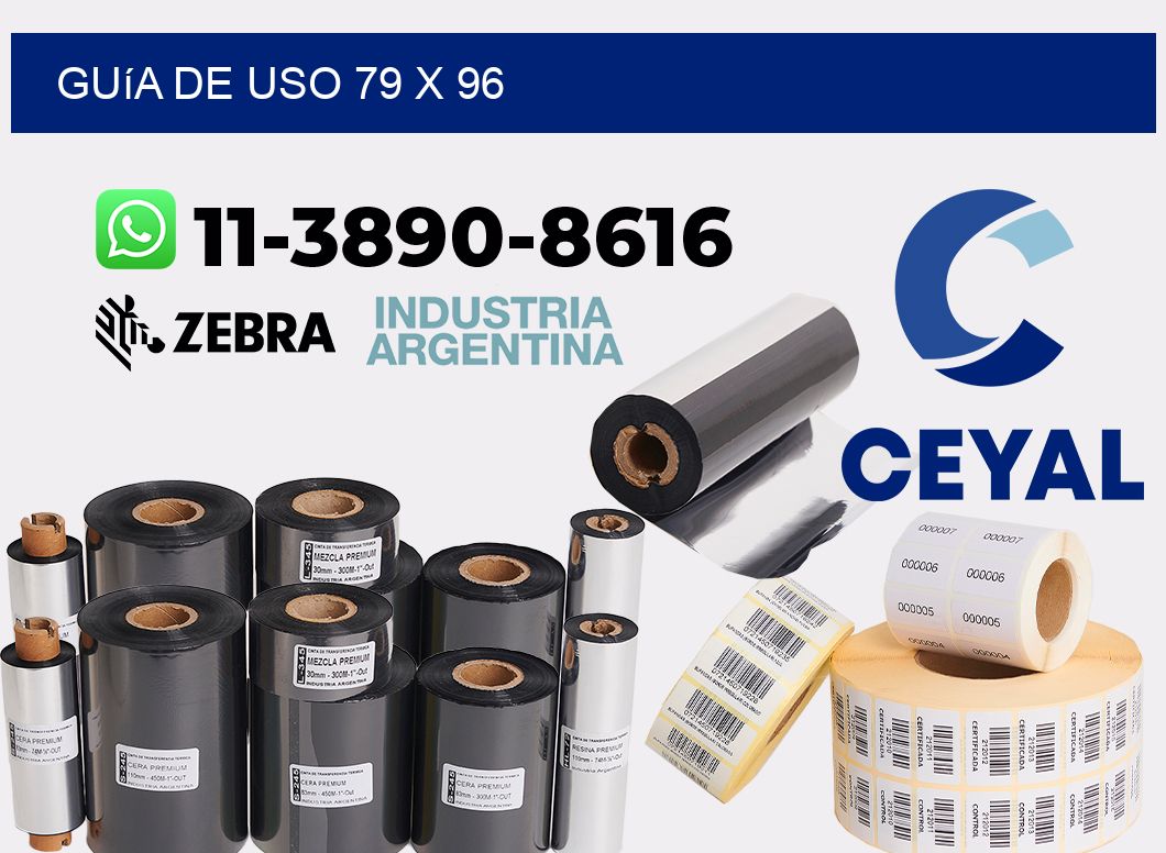 Guía de uso 79 x 96