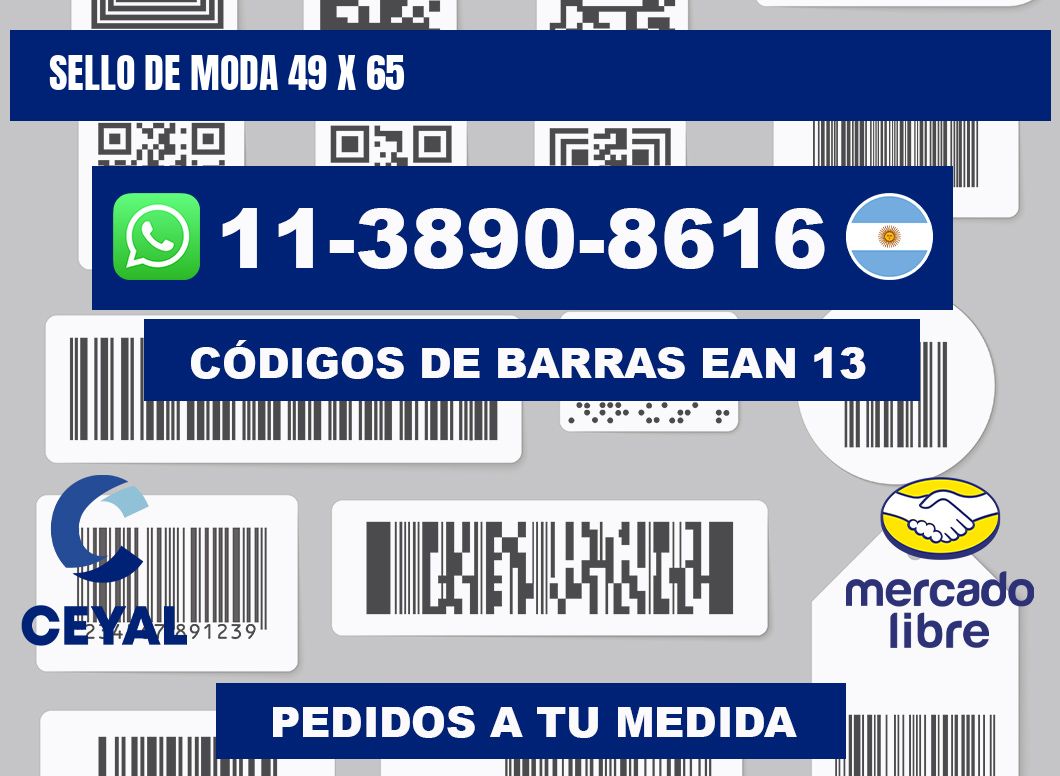 Sello de moda 49 x 65