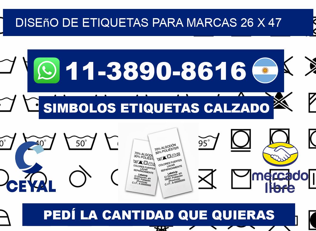 diseño de etiquetas para marcas 26 x 47