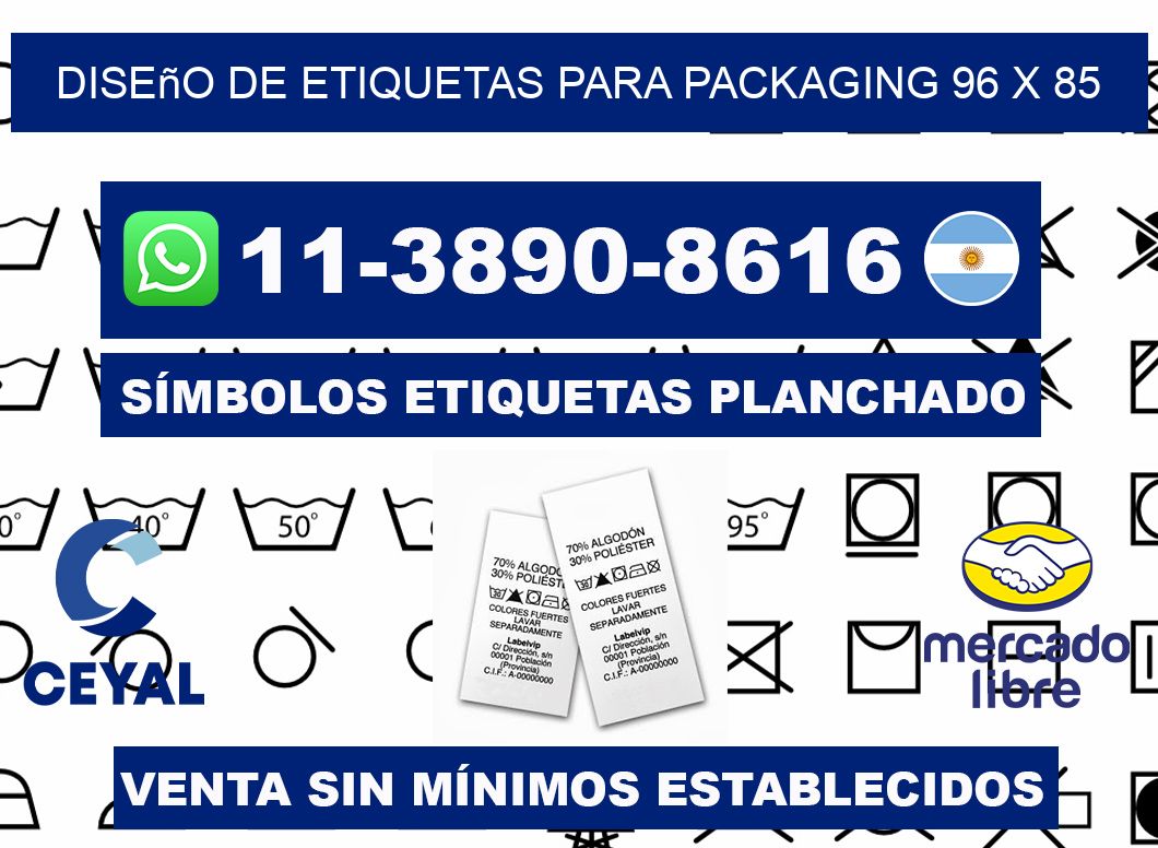 diseño de etiquetas para packaging 96 x 85