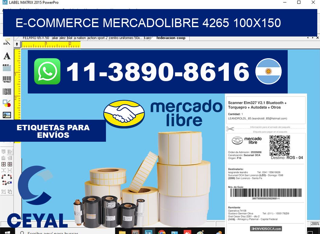 E-commerce mercadolibre 4265 100x150