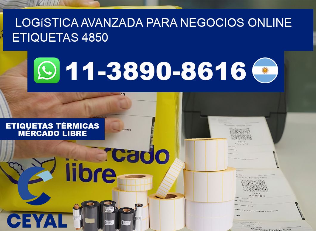 Logística avanzada para negocios online  etiquetas 4850