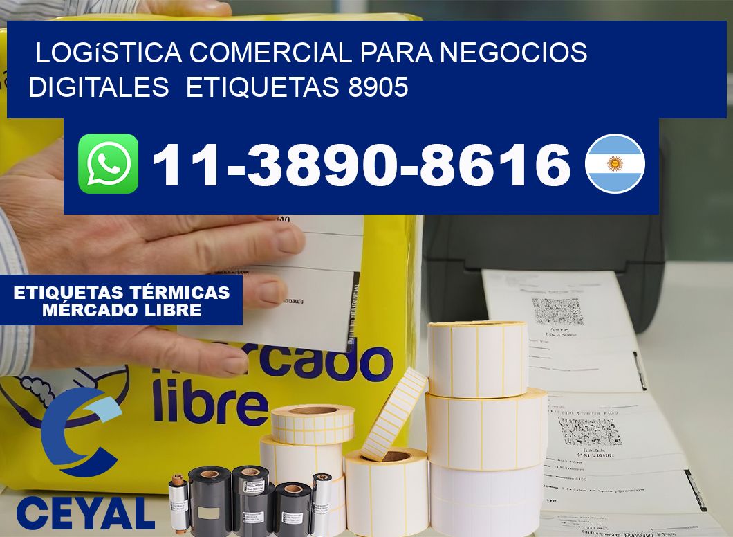 Logística comercial para negocios digitales  etiquetas 8905